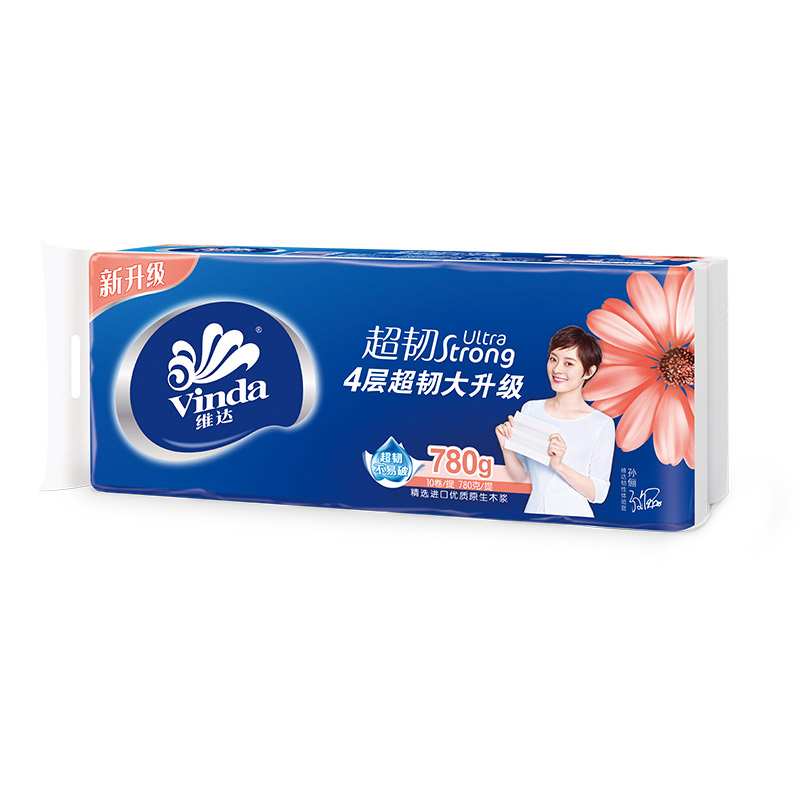 维达 无芯卷纸4层10卷  8.9元

维达 手帕纸4层30包   8.9元
