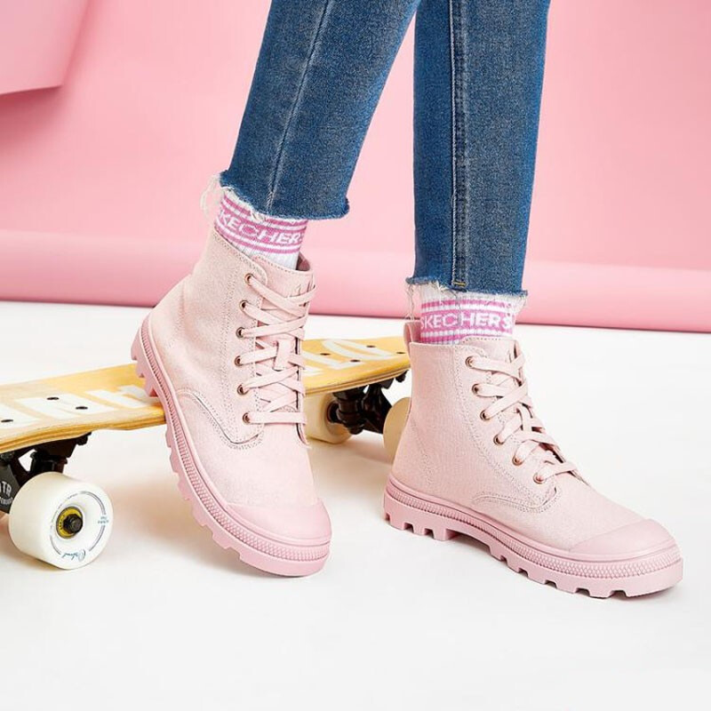 skechers斯凯奇 高帮帆布厚底女靴

PLUS叠10全品券  到手149元
