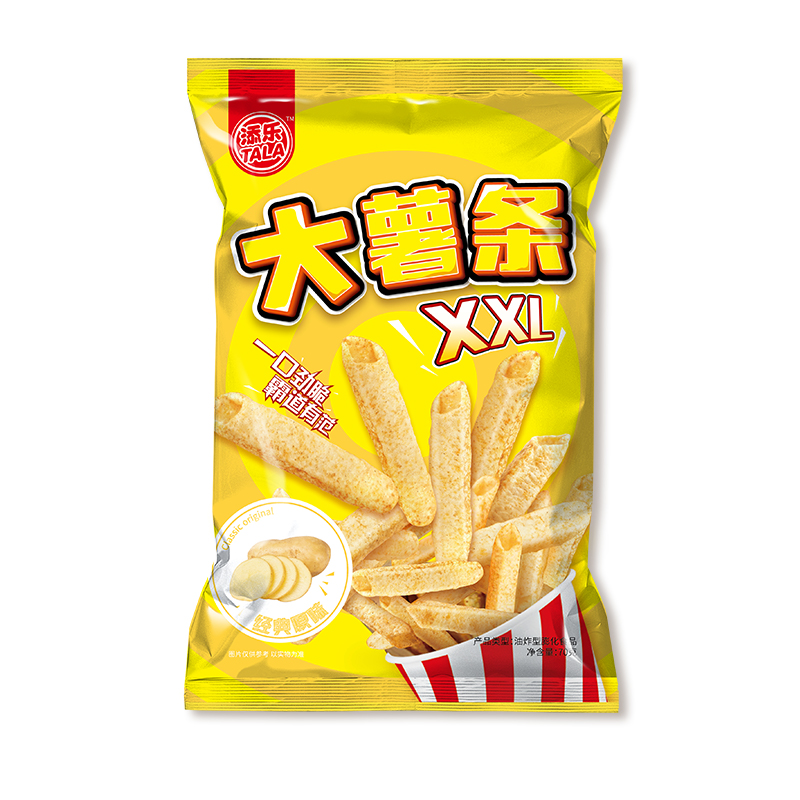 好价-添乐大薯条XXL经典原味70g
 
拍下叠6-5劵后1元
食品饮料-自营糖果巧克力6-5劵