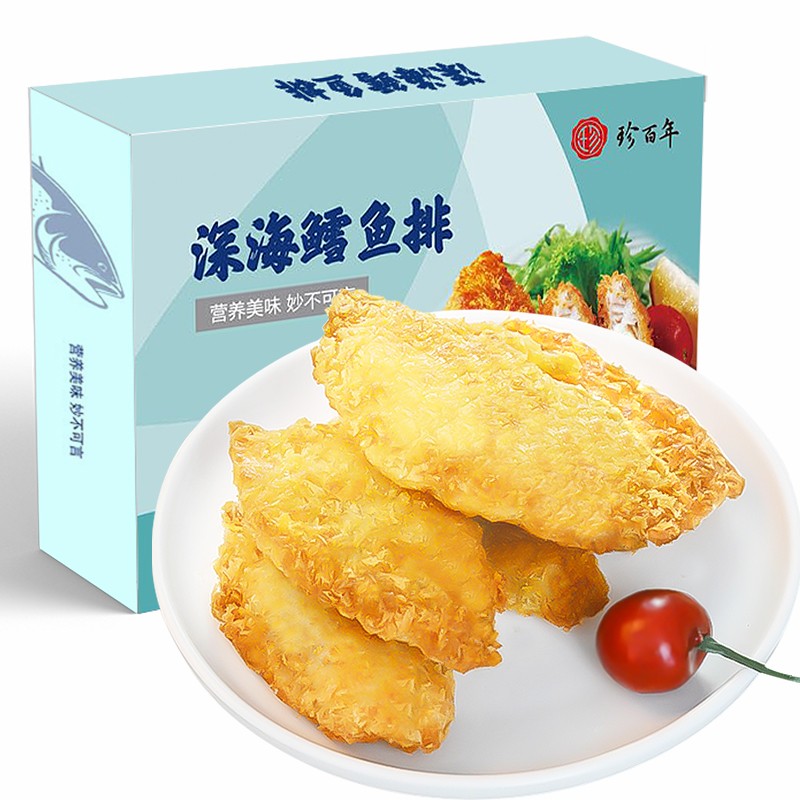 珍百年 鳕鱼排310g 
 
买1赠1，可参加2件8折