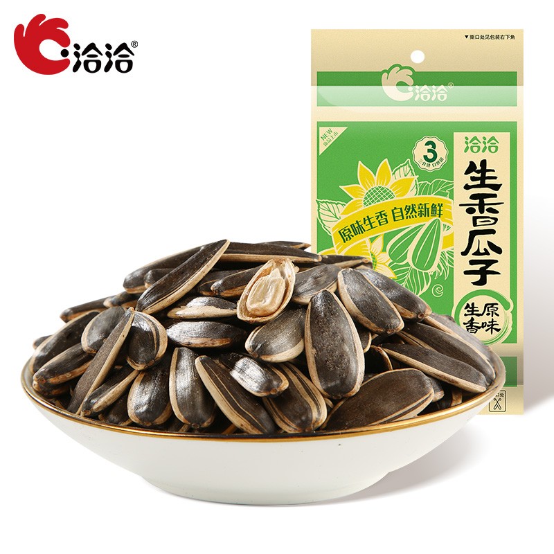 满169元享8折 300-170 【买19件】
洽洽 生香瓜子150g 
折后单价: 3.63 折扣比例: 2.3折 
