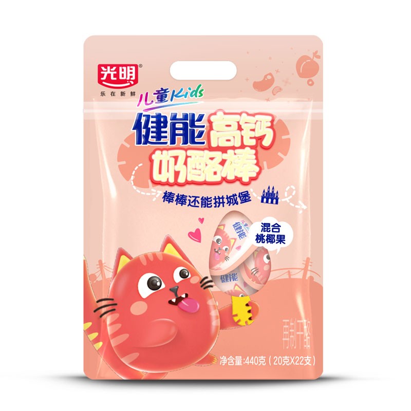 神单来了,速度!
光明 健能高钙奶酪棒混合桃椰果味 440g 
 
9折券 下单3件，单件26.01元【神价格】 