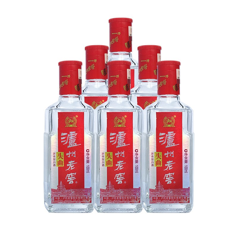 泸州老窖头曲100ml*6瓶19+邮费
首购礼金减99
