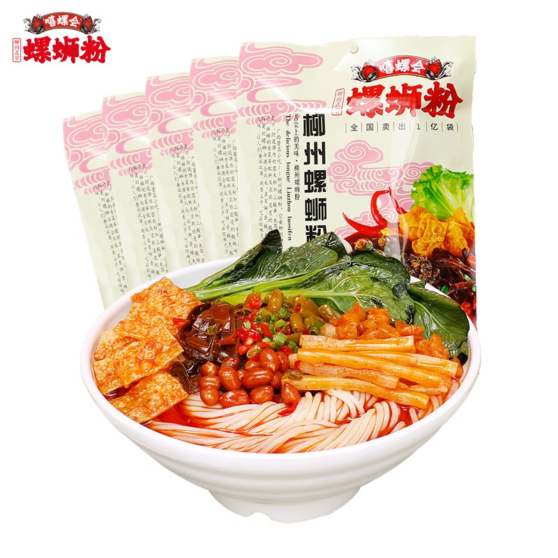 螺会原味螺蛳粉300g*5袋
某东29.8可 两件9折

