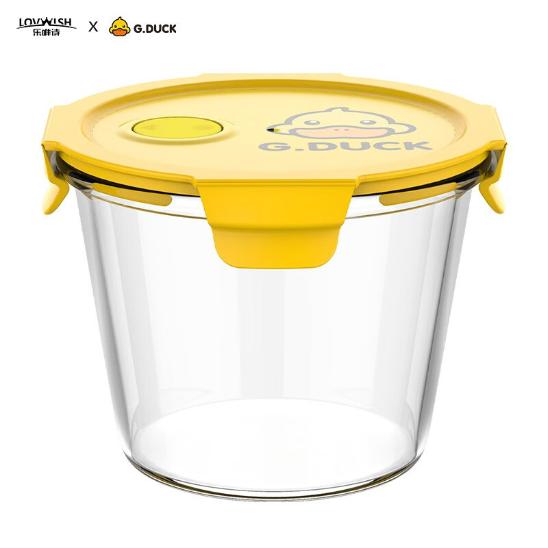 乐唯诗 G.DUCK联名窾玻璃保鲜盒 700ml
领券拍下【13.9包u】

