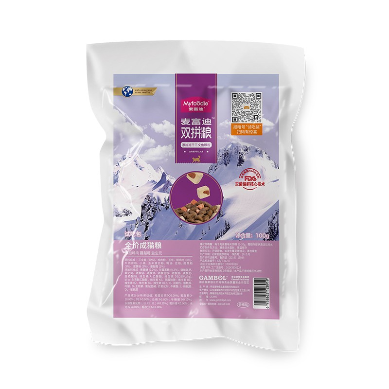 麦富迪 三文鱼冻干双拼猫粮100g
 
加入店铺会员价0.01元