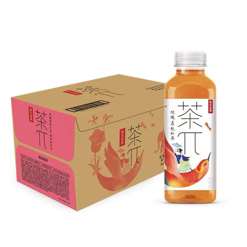 农夫山泉茶兀饮料玫瑰荔枝500ml*5瓶
17.9包U每瓶3.58，页面其他4种口味可选

