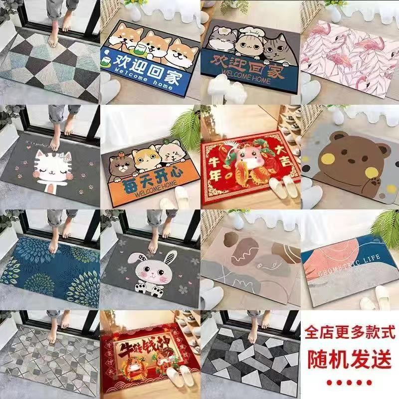 无锁边随意裁剪QH入户门垫 40*60CM 到手3.9元

