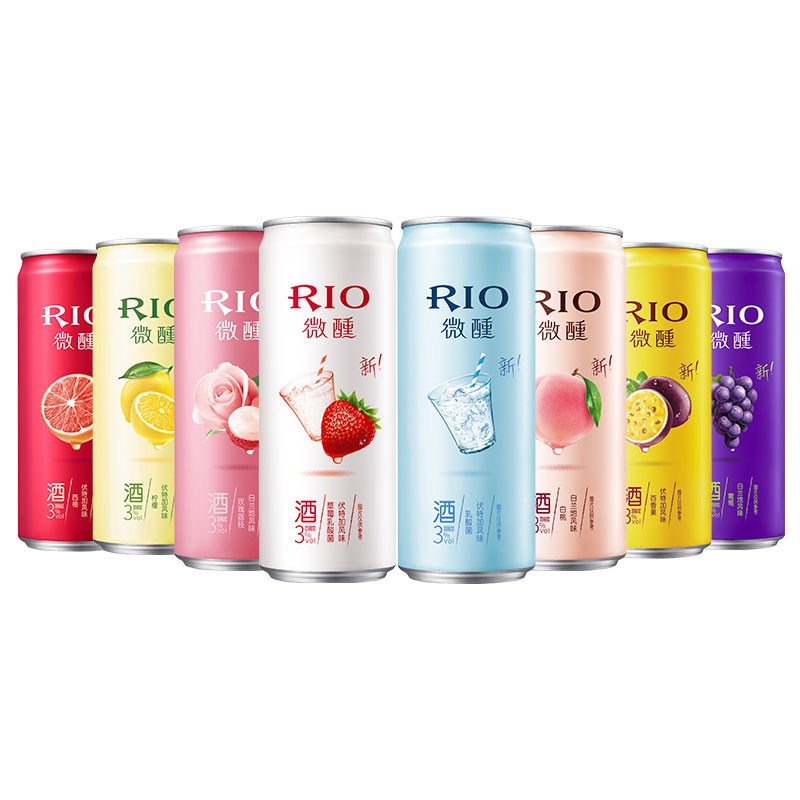  
锐澳RIO微醺洋酒330ml*8罐（8种口味）
领109-20和100-12，拍2件【31.8包u】