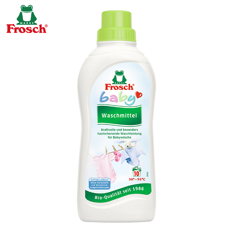 好价-Frosch婴童彩色衣物洗衣液 750ml
 
拍6件，5折叠页面满138享8.5折劵
京喜APP拍下折8.68元/件