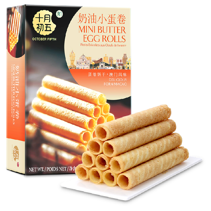 好价-如有49-20劵：
十月初五 奶油小蛋卷60g，plus报价9，拍6件：
 
满3件7折，到手17.8+邮费，折合2.96/件