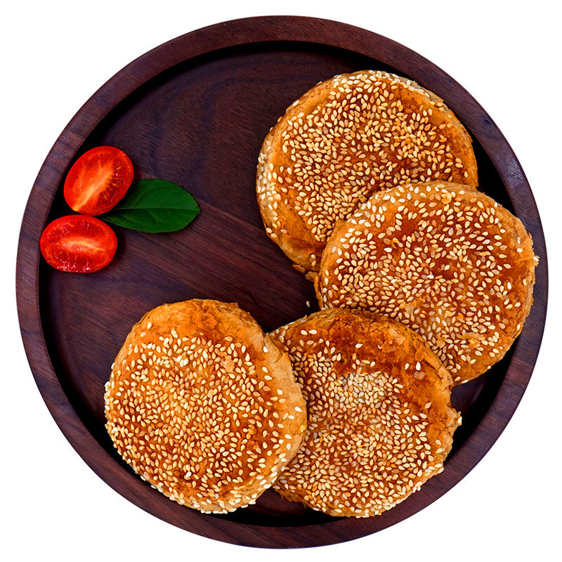  
福成美食家 麻酱烧饼3包家庭装840g12枚38.7元，
买8份折算66.72元，折合8.34元一份，7折叠加299减150的券