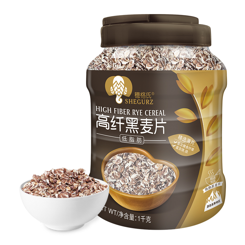 99-5
 
穗格氏高纤黑麦片1000g，5件
 
味聚德菠萝水果罐头113g*2，1件
领8折劵，到手【54.36+邮费】