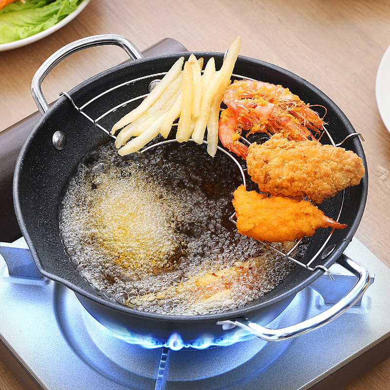 华帝 油炸锅20cm 家用油炸不粘锅
 
华帝 煎锅26CM 麦饭石色平底锅煎盘
 
一起68.6
