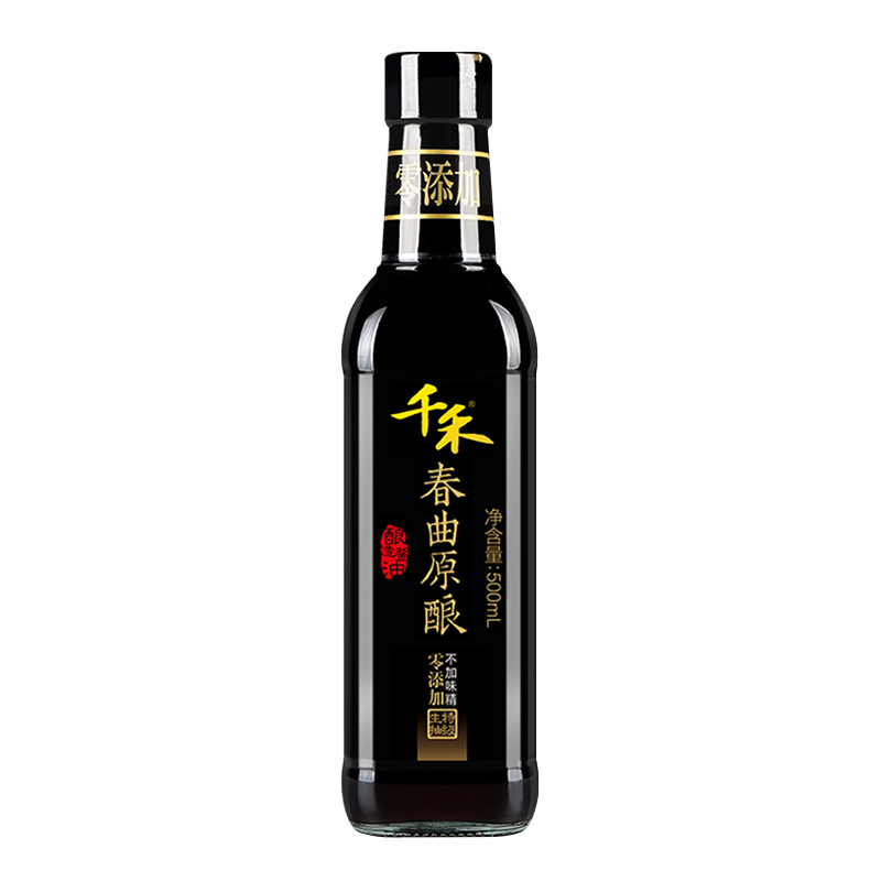 千禾 酱油 春曲原酿  特级生抽500mL 不使用添加剂
 
下单2件单件6.8元