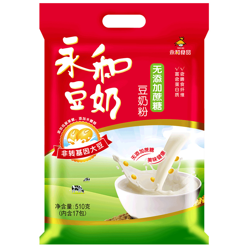plus宝贝下239-50劵
永和豆浆 无添加蔗糖豆奶粉510g 学生价拍10件73
 
页面8折劵
崂山矿泉 白花蛇草水 风味饮料 270ml 24瓶 拍3件207.69

