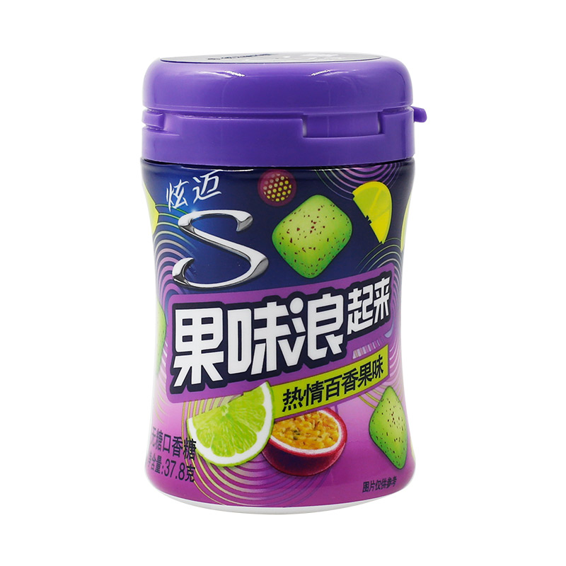 好价-炫迈 果味浪起来无糖口香糖37.8g
如有49-20劵，4件24.28+邮费
