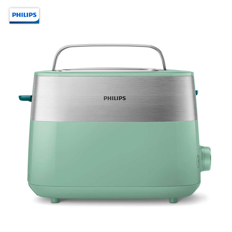 飞利浦 (PHILIPS) 多士炉吐司机全自动家用迷你烤面包机HD2519/60沙漠绿
 
19.9元