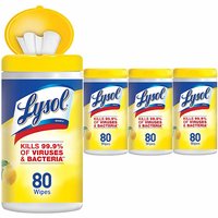 $8.98 Lysol 消毒濕巾80片 4盒