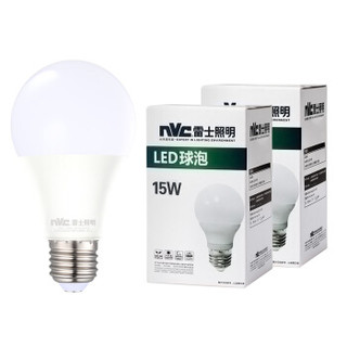 nvc-lighting 雷士照明 LED球泡 E27大口 正白光 15W
