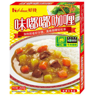 好侍 House 好侍 味嘟嘟牛肉咖喱 微辣 200g