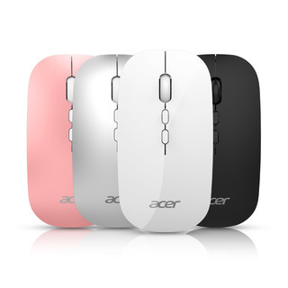 acer 宏碁 OMR 050 2.4G蓝牙 双模无线鼠标 1600DPI 白色