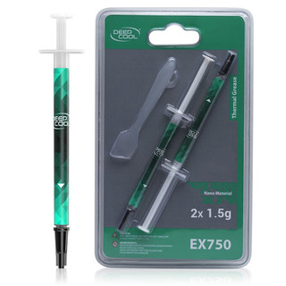 DEEPCOOL 九州风神 EX750 导热硅脂 1.5g 2支装