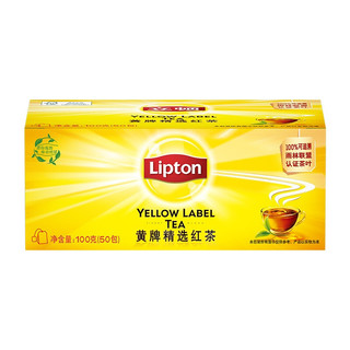 Lipton 立顿 黄牌精选红茶 50包 共100g