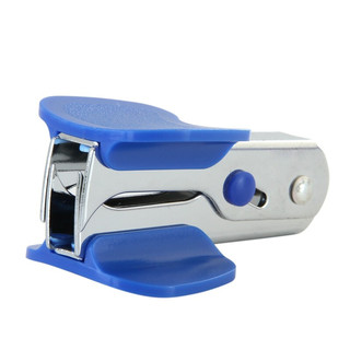 deli 得力 0231 12#高效便捷起钉器 带安全锁 蓝色