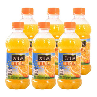 Minute Maid 美汁源 果粒橙 橙汁 果汁饮料 300ml*6瓶