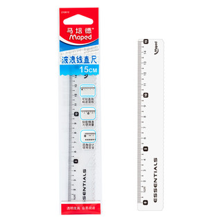 Maped 马培德 波浪直尺15CM 210810CH
