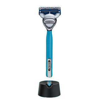 Gillette 吉列 云感手动剃须刀 青春版 1刀架+2刀头+沥水底座