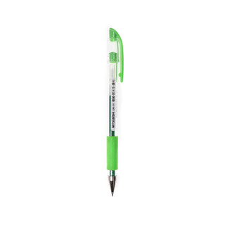 uni 三菱铅笔 日本三菱（Uni）UM-151 0.38mm签字笔 啫喱笔 苹果绿 1支/袋