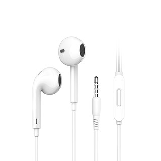 Langsdom 兰士顿 R5耳机入耳式有线重低音炮 vivo华为荣耀oppo小米通用手机K歌吃鸡游戏耳麦 白色