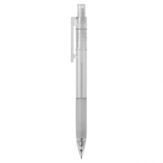 MUJI 無印良品 无印良品 MUJI 树脂活动铅笔0.5mm 学生文具 半透明