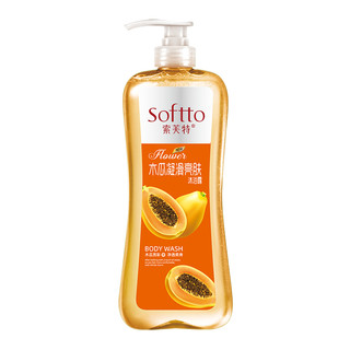 SOFTTO 索芙特 1kg木瓜亮彩香浴露