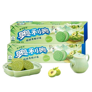 OREO 奥利奥 夹心饼干 酸甜青梅97g*2盒