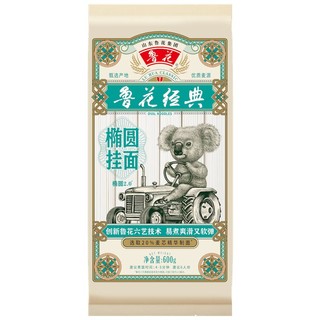 luhua 鲁花 经典椭圆挂面600g
