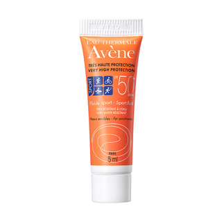 Avene 雅漾 法国进口 雅漾(Avene)防晒霜SPF50 运动户外隔离紫外线防水汗敏感肌隔离面部身体5ml