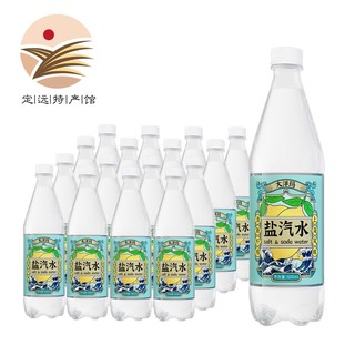 大洋玛 碳酸饮料老上海风味盐汽水咸味气泡水饮料 大容量盐汽水600ml 600ml*8瓶