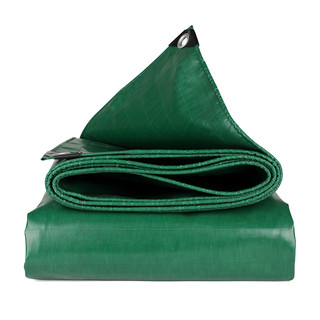 兰田 户外绿色刀刮布加厚货车帆布防水布防晒布 帐篷布防雨布遮阳布遮雨棚布苫布油布工程布（一个平方）