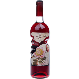贵妮蝶恋蓝莓酒蓝莓红酒5度低度红酒果酒天使之手瓶型少女士甜酒微醺晚安酒 750ml