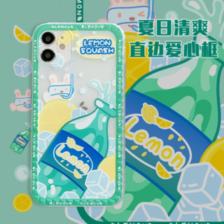 浪翔 iphone11手机壳promax雪碧12苹果6/6s/7/8plus/X/Xs/XR全包软壳 直边爱心相框雪碧 iphone6/6s