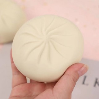万力睿 抖音同款整蛊恶搞仿真包子玩具道具发泄神器创意解压捏捏球慢回弹 解压包子一个