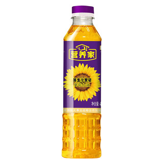 福临门 营养家 黄金小黑葵葵花仁油400ml 食用油 物理压榨