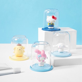 MINISO 名创优品 卡通周边 桌面摆件 Sanrio Characters漱口杯套装(美乐蒂)