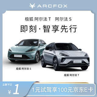 ARCFOX 极狐 定金 极狐 全地形性能纯电SUV 阿尔法T 2月1元试驾礼 新能源汽车 售完即止 阿尔法T
