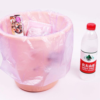 旭包鲜 日本品牌垃圾袋45cm*55cm*30只装 一次性厨房家用办公点段式增厚强韧清洁塑料袋
