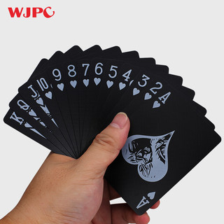 望京扑克 三国人物扑克牌PVC塑料可水洗个性卡牌创意扑克近景魔术扑克无记号牌