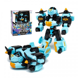 变形机器人玩具 疾速战机(蓝色)